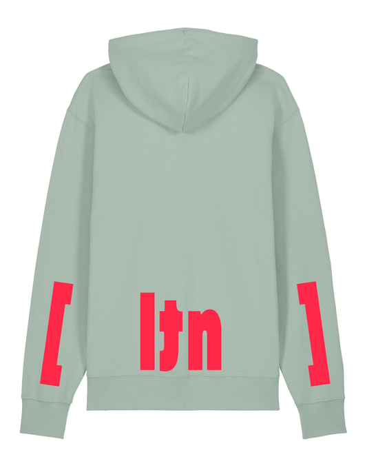 hoodie türkis neon rot print altona ltn hamburg hmbrg