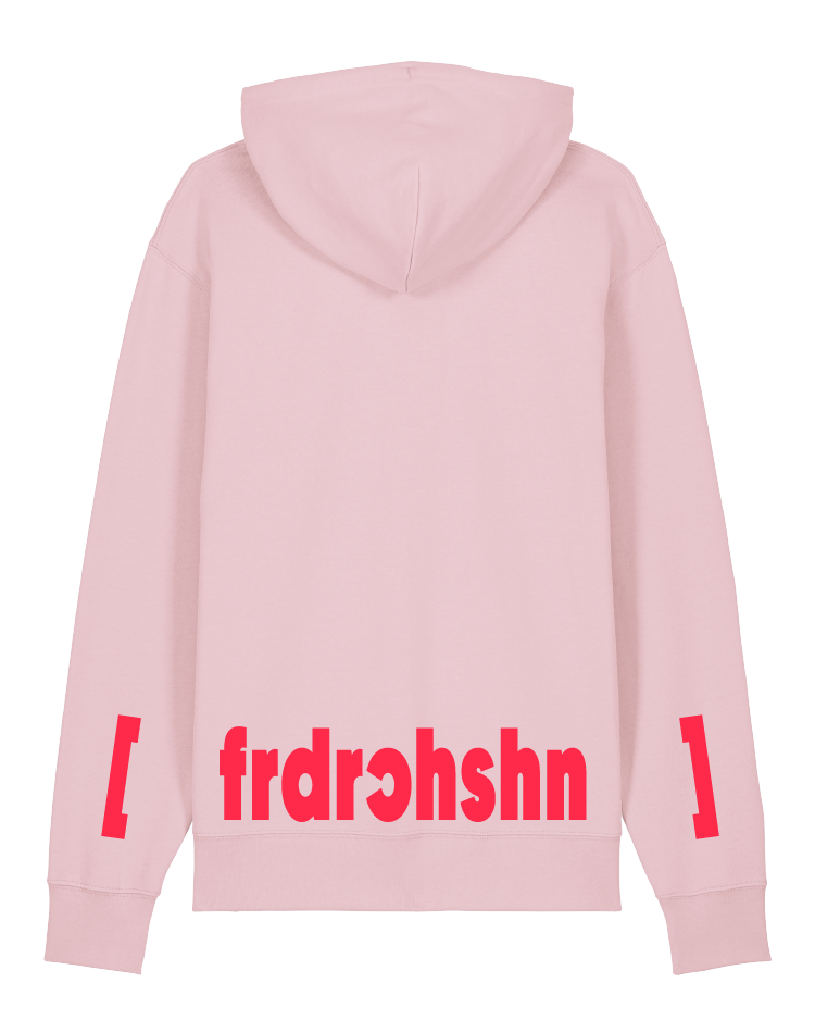 hoodie rosa friedrichshain neon rot print hmbrg berlin