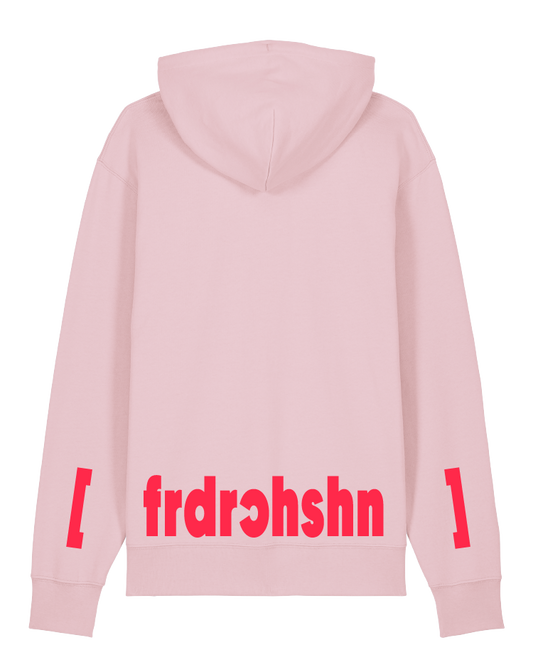 hoodie rosa friedrichshain neon rot print hmbrg berlin