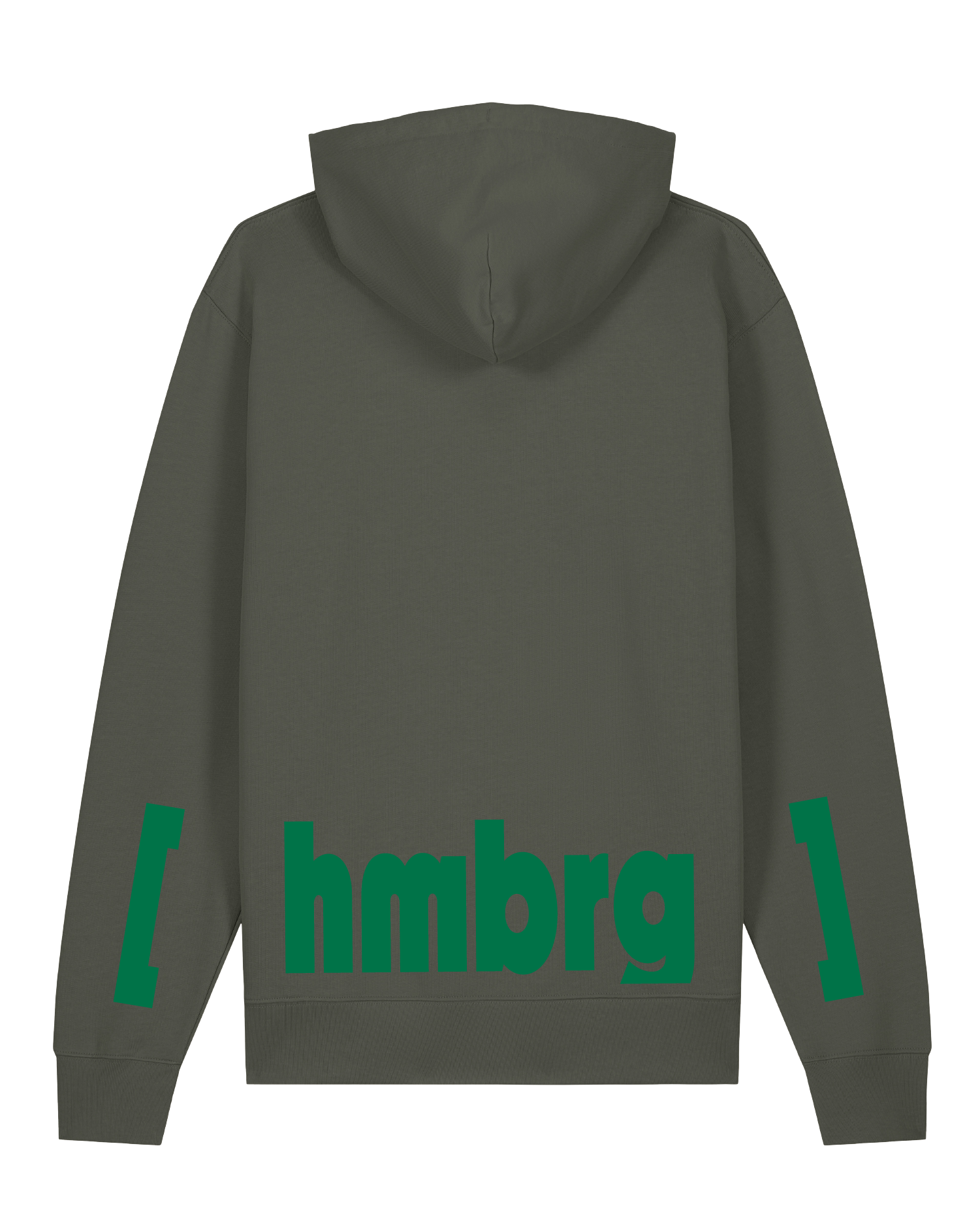 hoodie grün grün print hamburg hmbrg