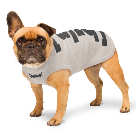 Mehr als ein Hundepullover. Ein Stück Berlin. Ein Stück Zuhause. Farbe: Sand/Dunkelgrau