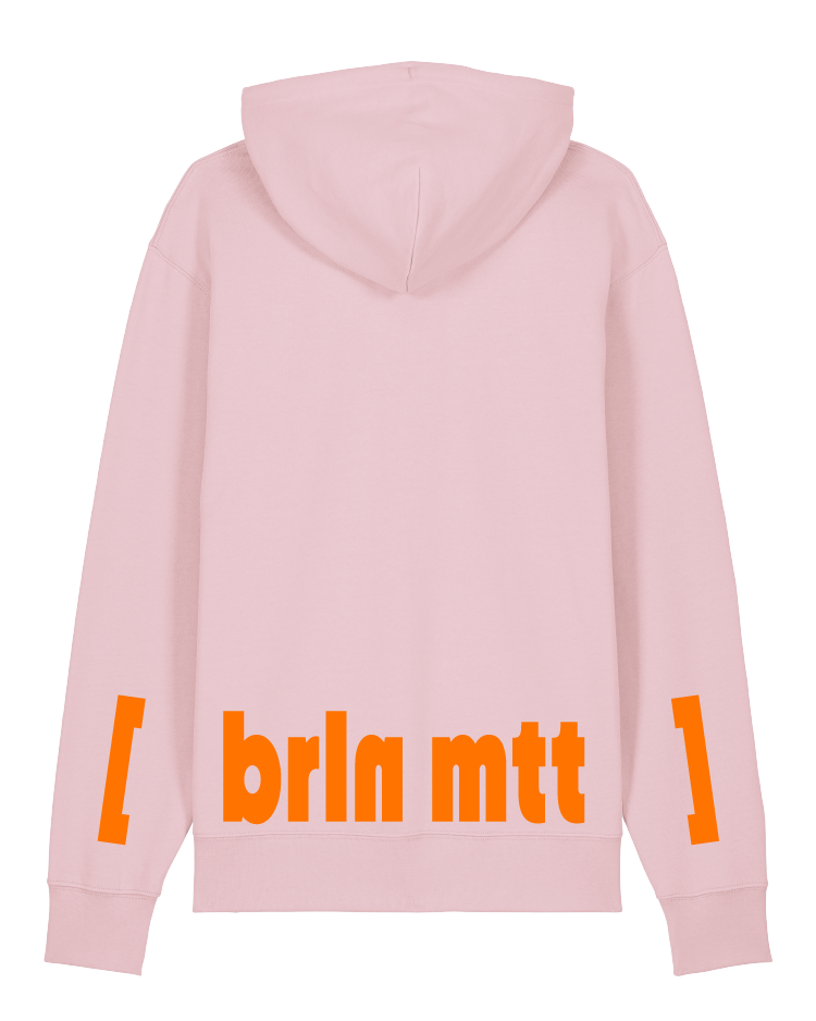 [berlin mitte] Unisex Hoodie Kids, Cotton Pink