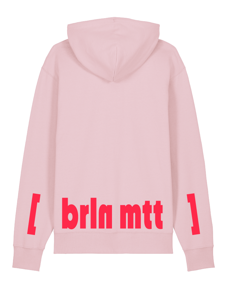 [berlin mitte] Unisex Hoodie Kids, Cotton Pink