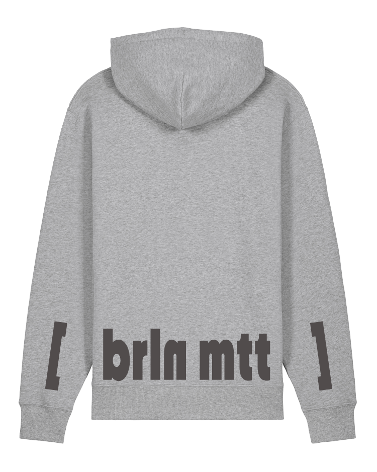 [berlin mitte] Unisex Hoodie Kids, Heather Grey