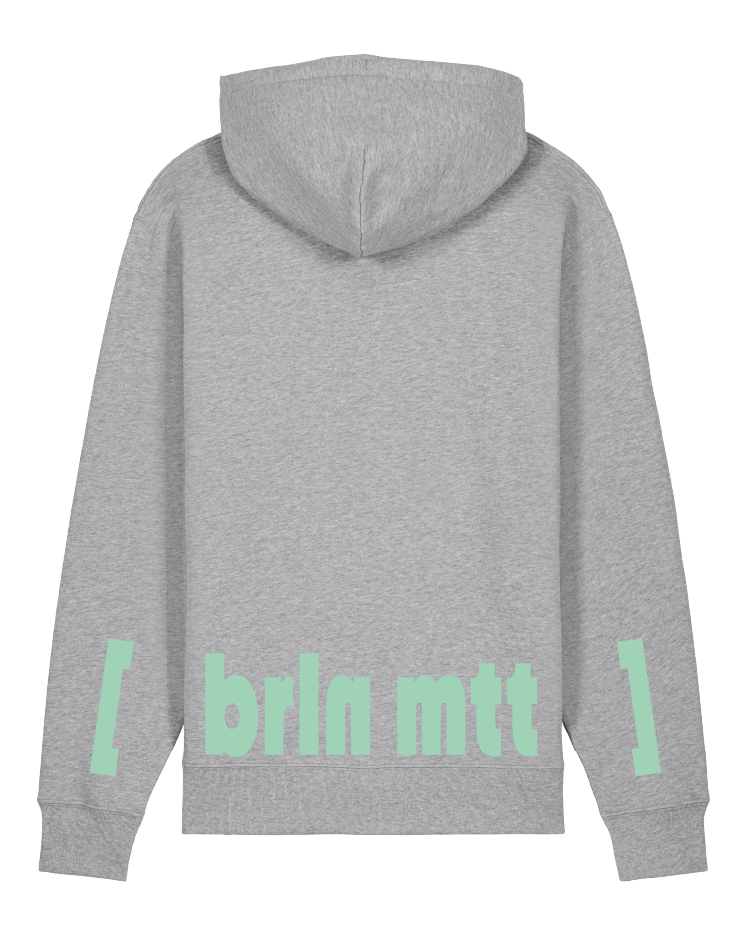 [berlin mitte] Unisex Hoodie Kids, Heather Grey