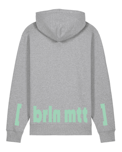 [berlin mitte] Unisex Hoodie Kids, Heather Grey