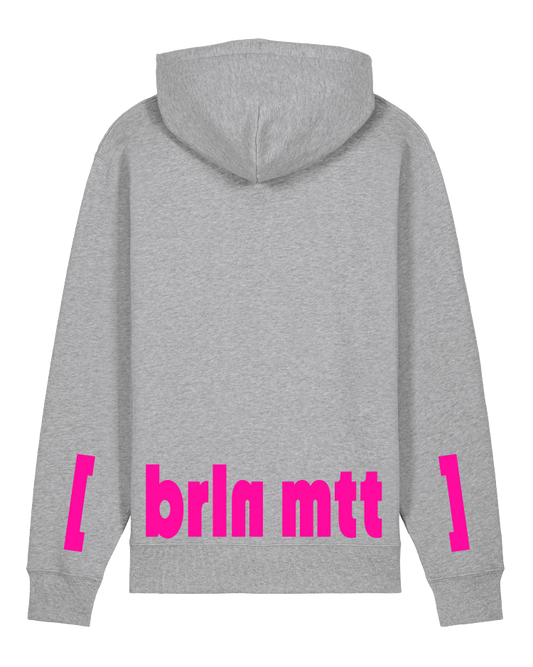 [berlin mitte] Unisex Hoodie Kids, Heather Grey