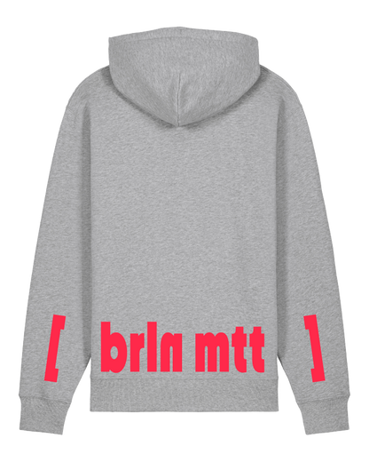[berlin mitte] Unisex Hoodie Kids, Heather Grey