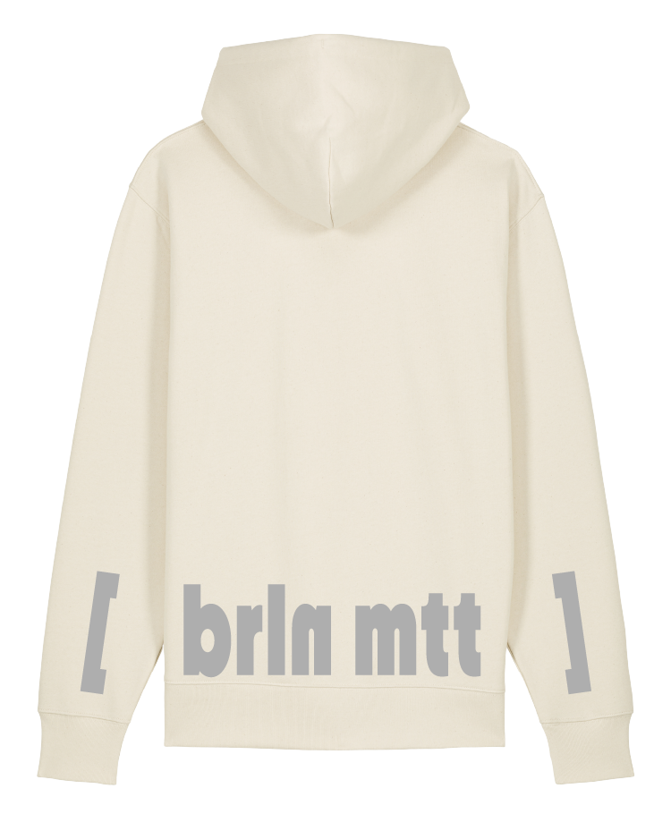 [berlin mitte] Unisex Hoodie Kids, Natural Raw