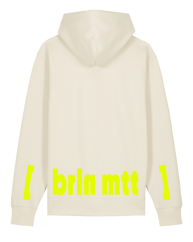[berlin mitte] Unisex Hoodie Kids, Natural Raw