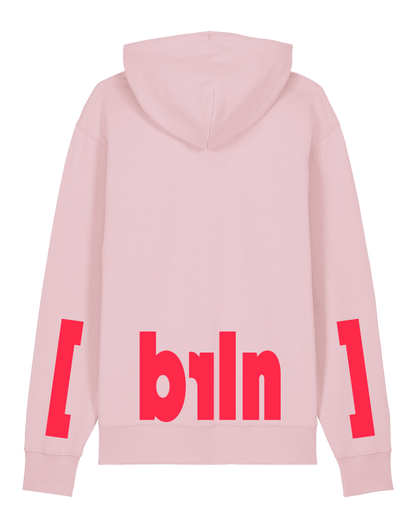 [berlin] Unisex Hoodie, Cotton Pink