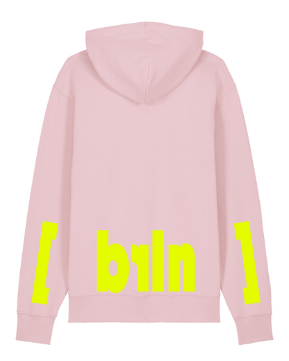 [berlin] Unisex Hoodie, Cotton Pink