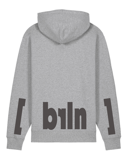 [berlin] Heather Grey Unisex Hoodie