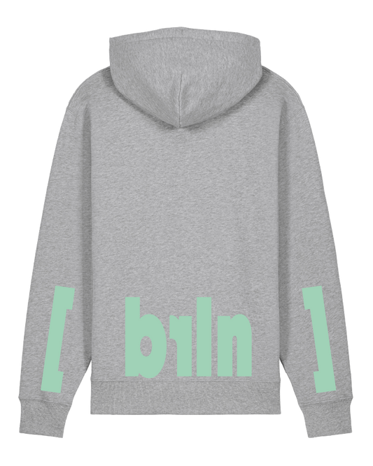 [berlin] Heather Grey Unisex Hoodie