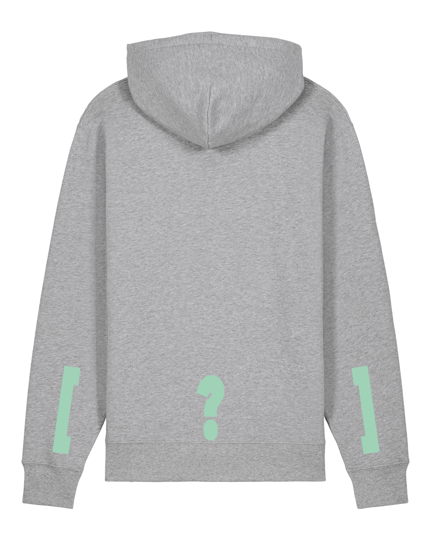 [dein wunsch viertel] Heather Grey Unisex Hoodie Kids