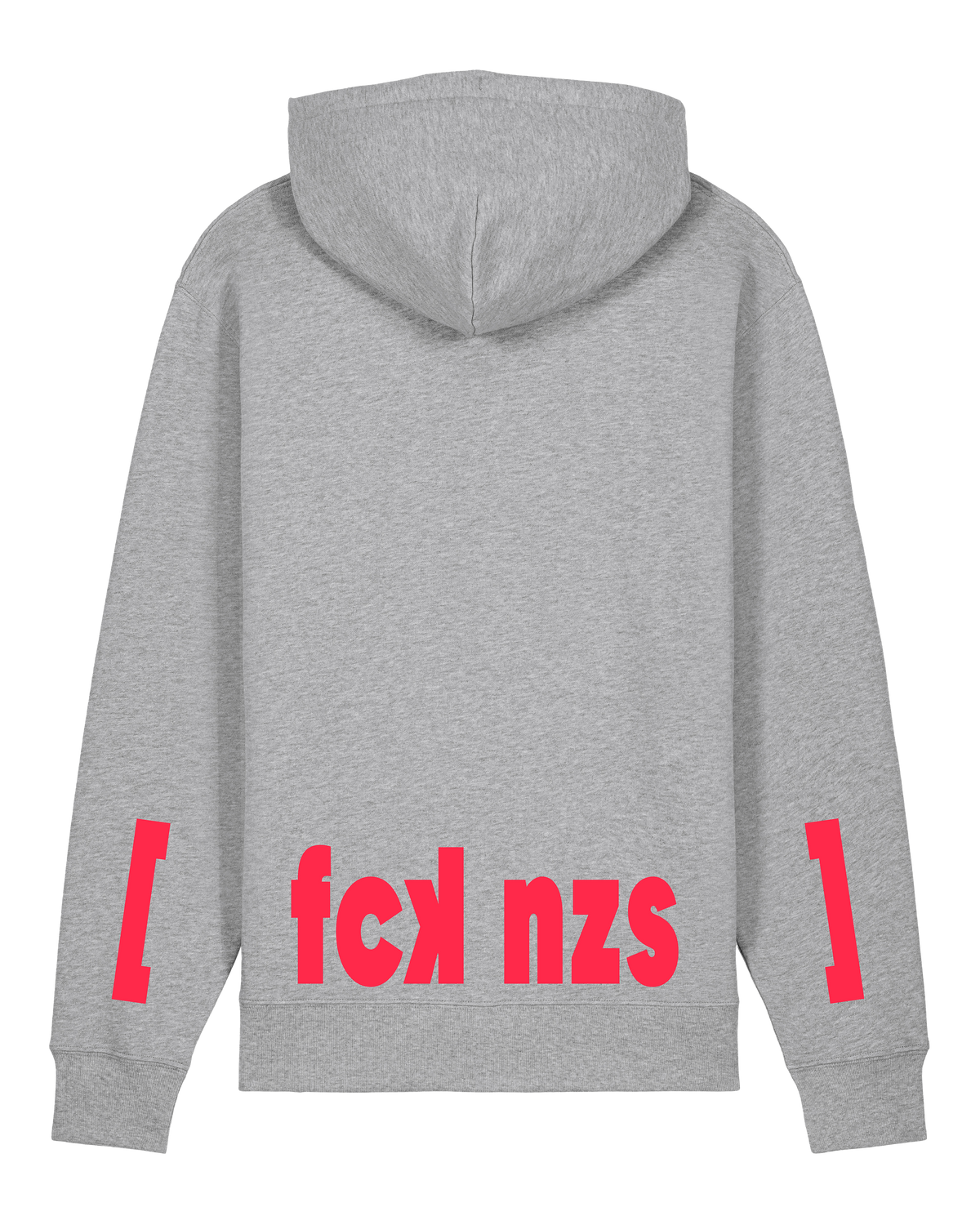 [fck nzs] Unisex Hoodie Heather Grey