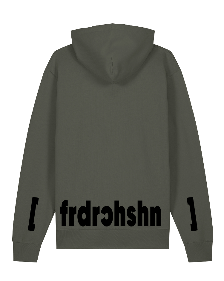 hoodie grün friedrichshain schwarz print hmbrg berlin
