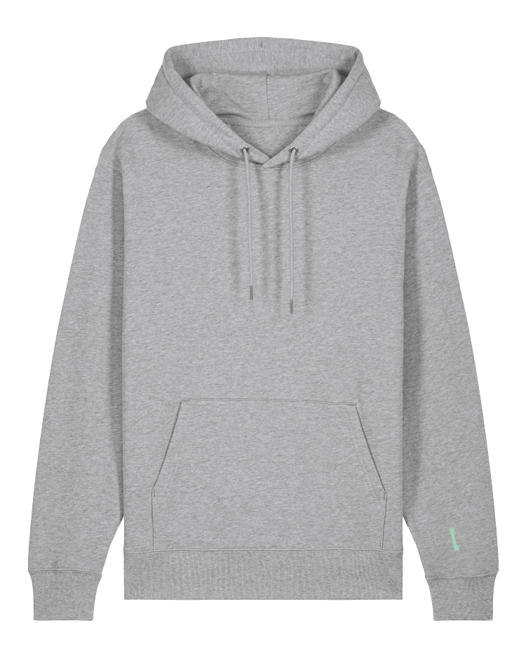 [landungsbrücken] Unisex Hoodie Kids, Heather Grey