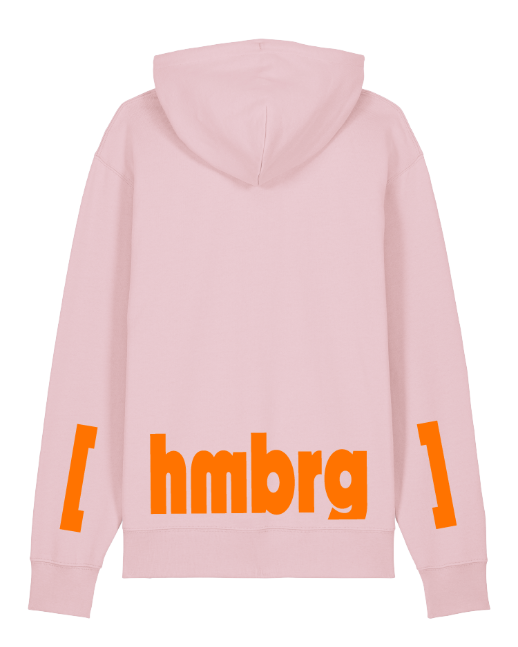 [hamburg] Unisex Hoodie Kids, Cotton Pink
