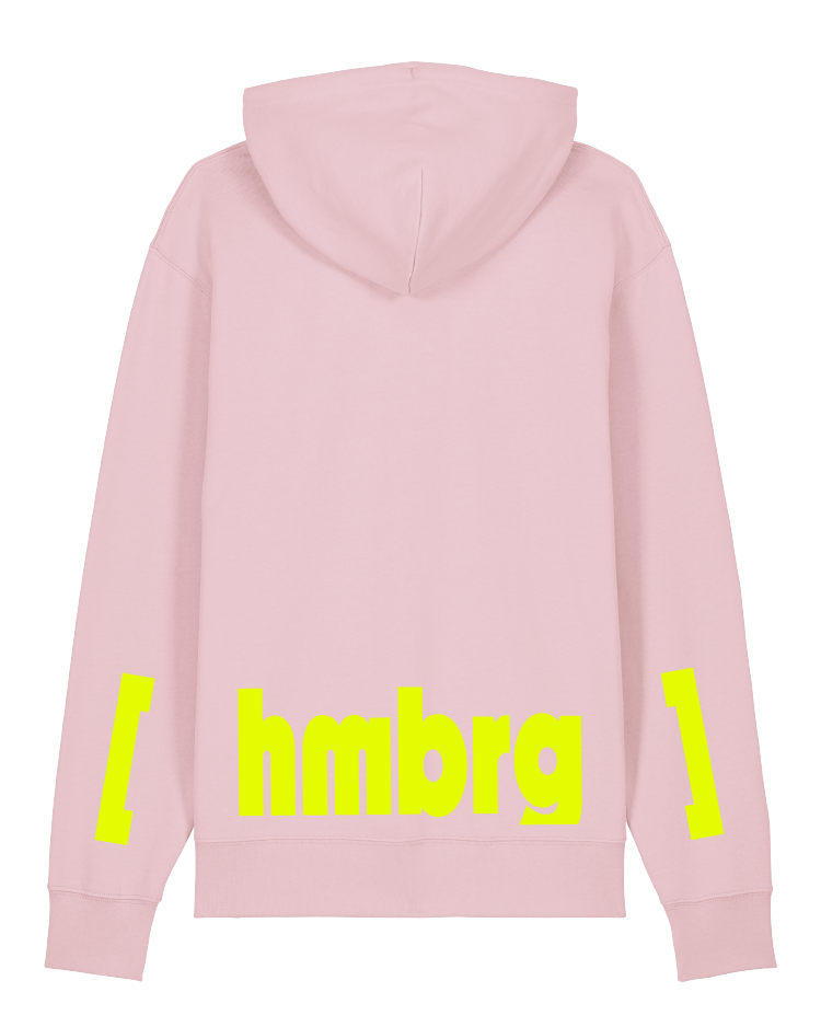 [hamburg] Unisex Hoodie Kids, Cotton Pink
