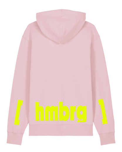 [hamburg] Unisex Hoodie Kids, Cotton Pink