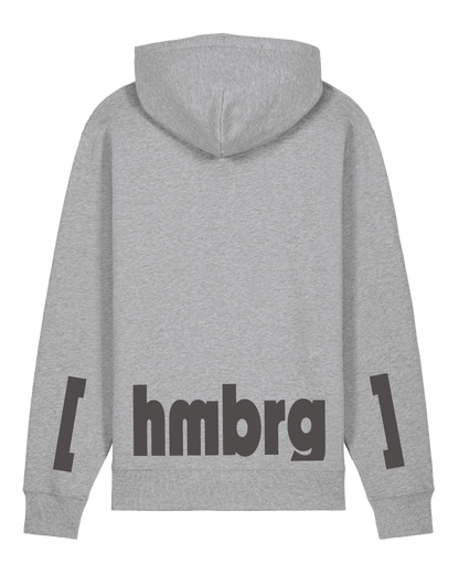 [hamburg] Heather Grey Unisex Hoodie