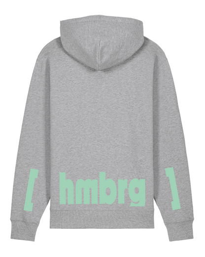 [hamburg] Heather Grey Unisex Hoodie