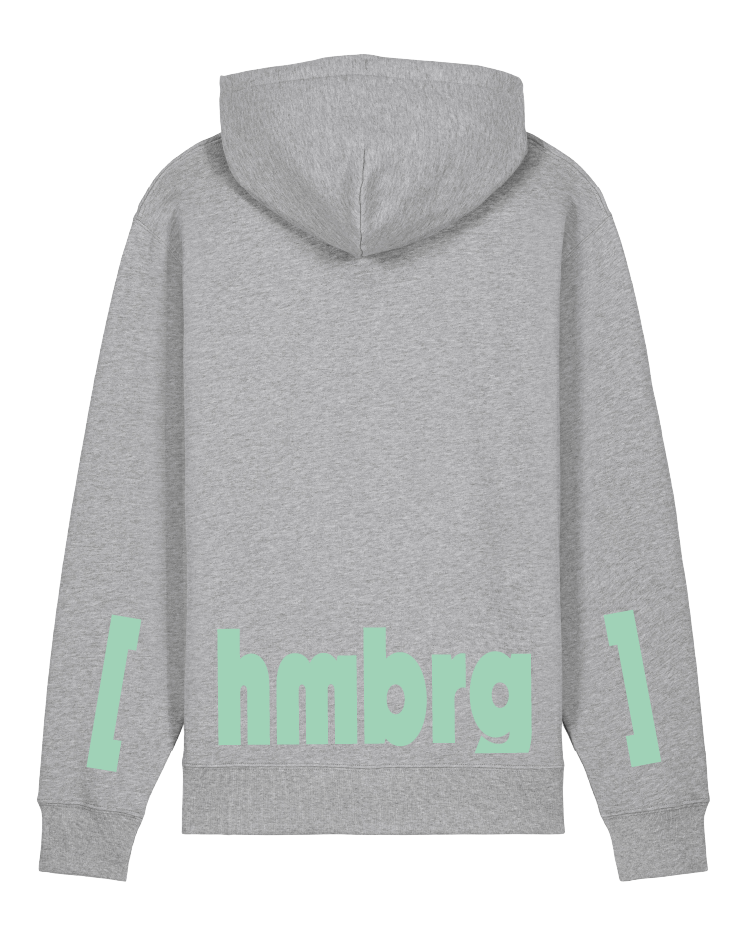 [hamburg] Unisex Hoodie Kids, Heather Grey