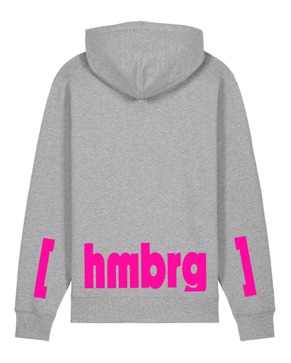 [hamburg] Heather Grey Unisex Hoodie