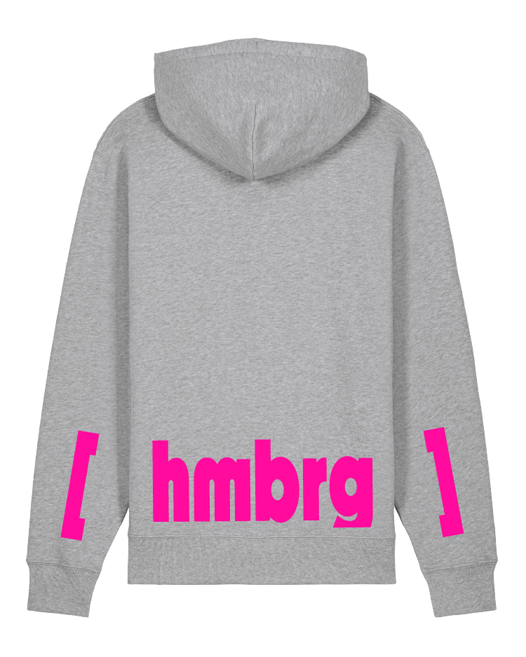 [hamburg] Unisex Hoodie Kids, Heather Grey