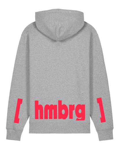 [hamburg] Heather Grey Unisex Hoodie