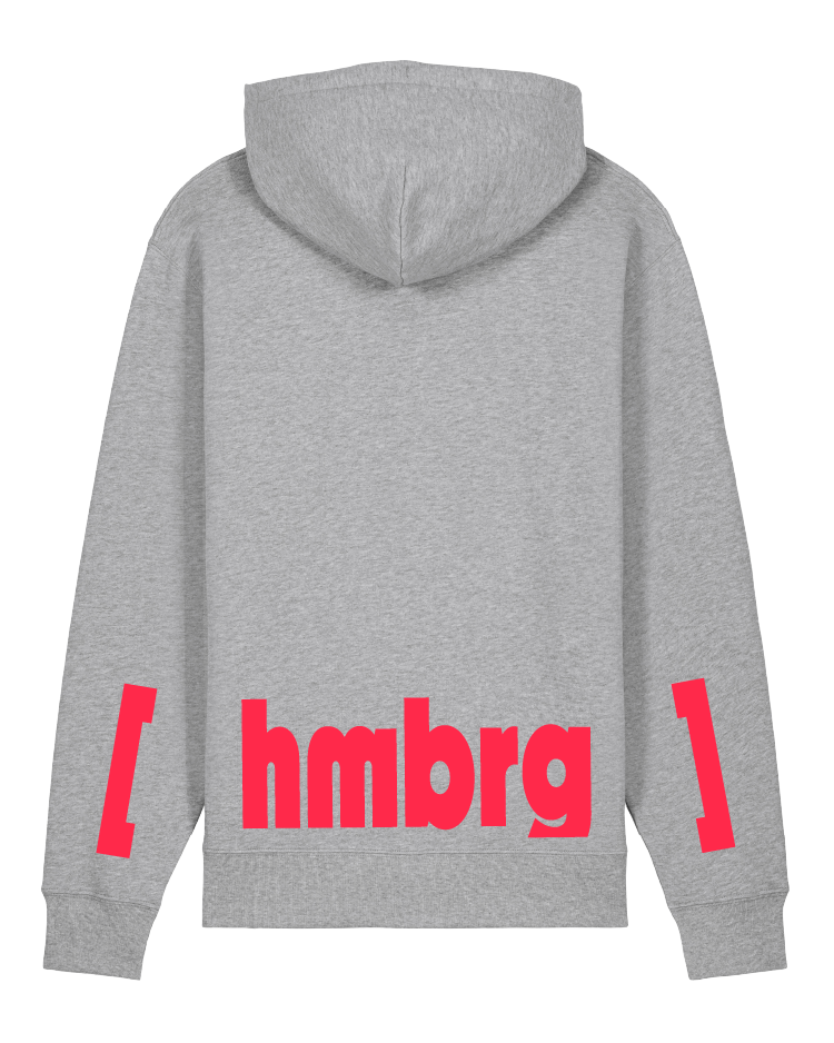 [hamburg] Unisex Hoodie Kids, Heather Grey