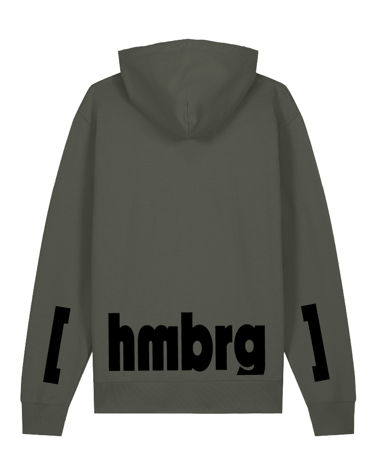 [hamburg] Unisex Hoodie Kids, Khaki