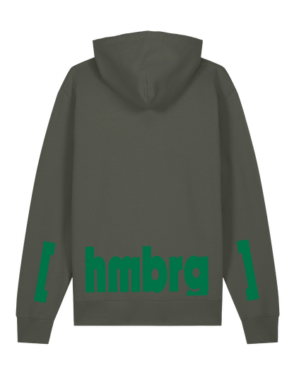 [hamburg] Unisex Hoodie Kids, Khaki