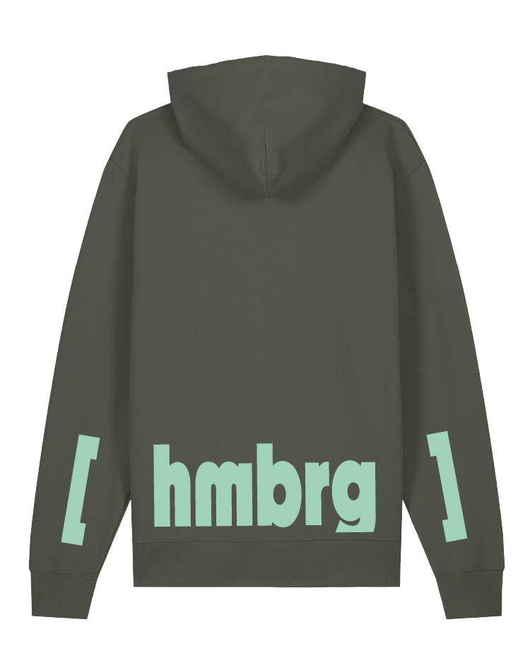 [hamburg] Unisex Hoodie Kids, Khaki