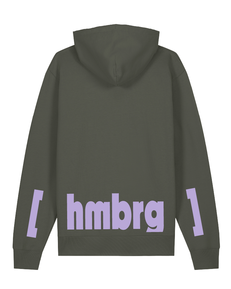 [hamburg] Unisex Hoodie Kids, Khaki