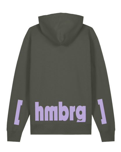 [hamburg] Unisex Hoodie Kids, Khaki