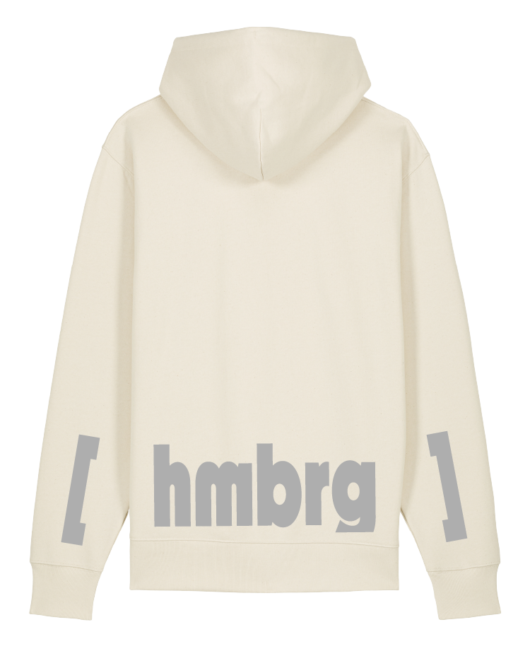 [hamburg] Unisex Hoodie Kids, Natural Raw