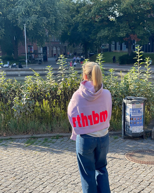 [rotherbaum] Cotton Pink Unisex Hoodie