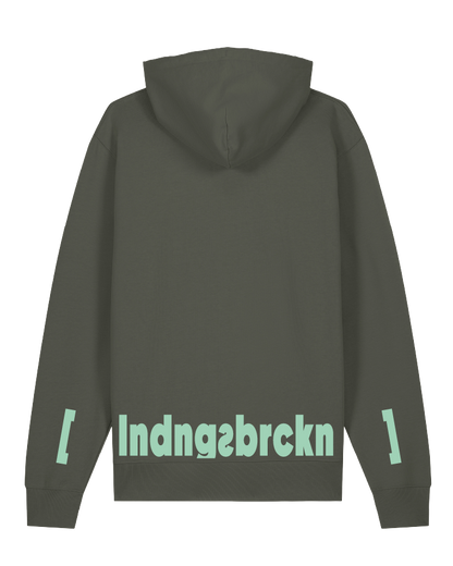 [landungsbrücken] Unisex Hoodie Kids, Khaki