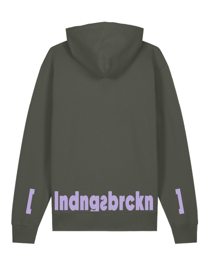 [landungsbrücken] Unisex Hoodie Kids, Khaki