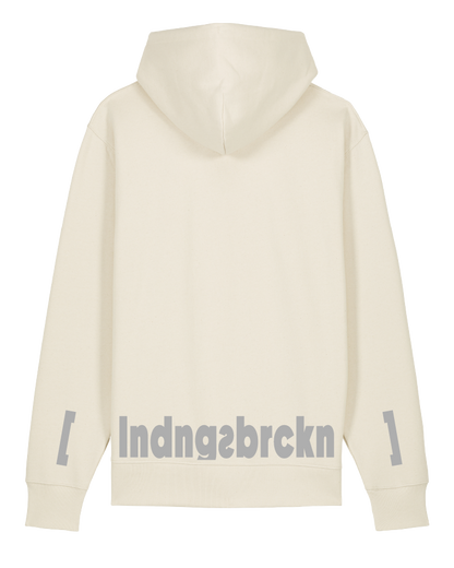 [landungsbrücken] Unisex Hoodie Kids, Natural Raw