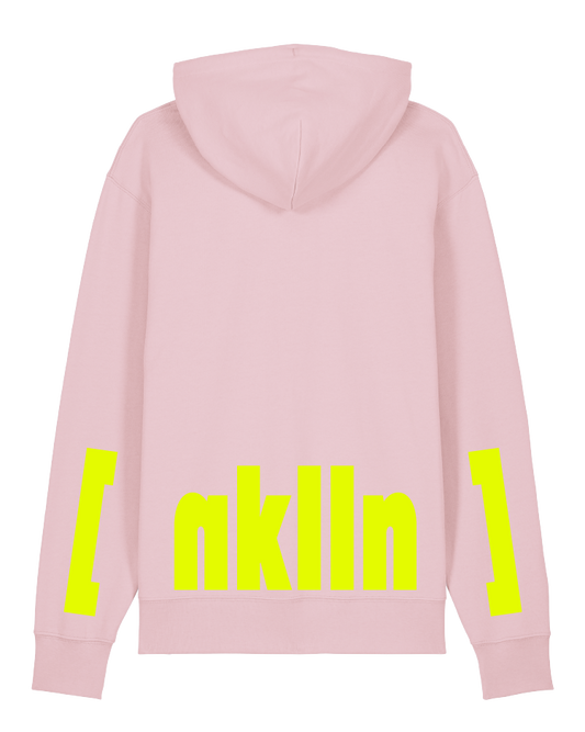 [neukölln] Cotton Pink Unisex Hoodie Kids