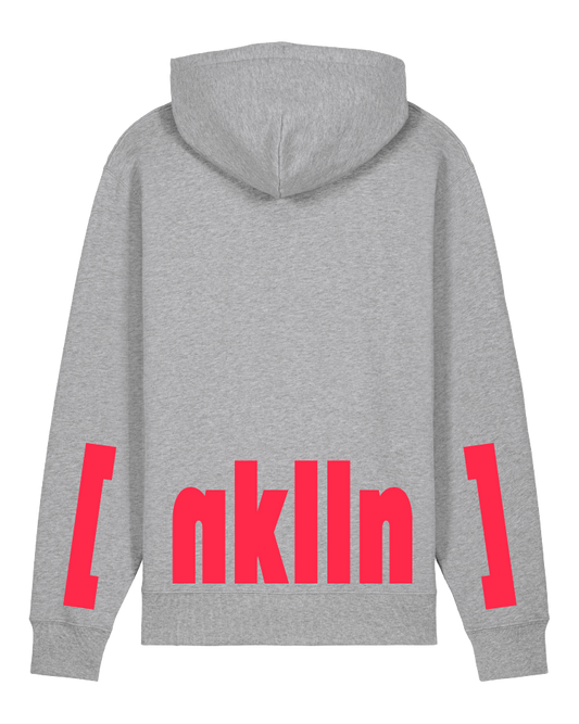 [neukölln] Heather Grey Unisex Hoodie Kids