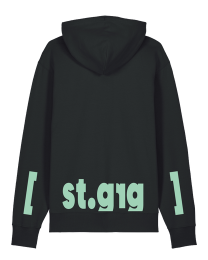 [st. georg] Black Unisex Hoodie