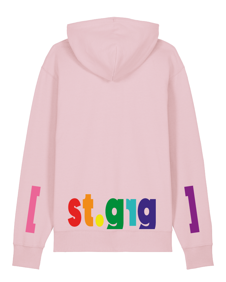 [st. georg] Unisex Hoodie Kids, Cotton Pink