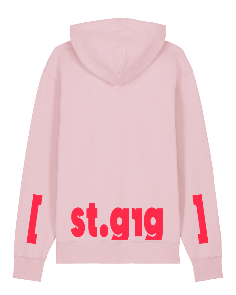 [st. georg] Unisex Hoodie Kids, Cotton Pink