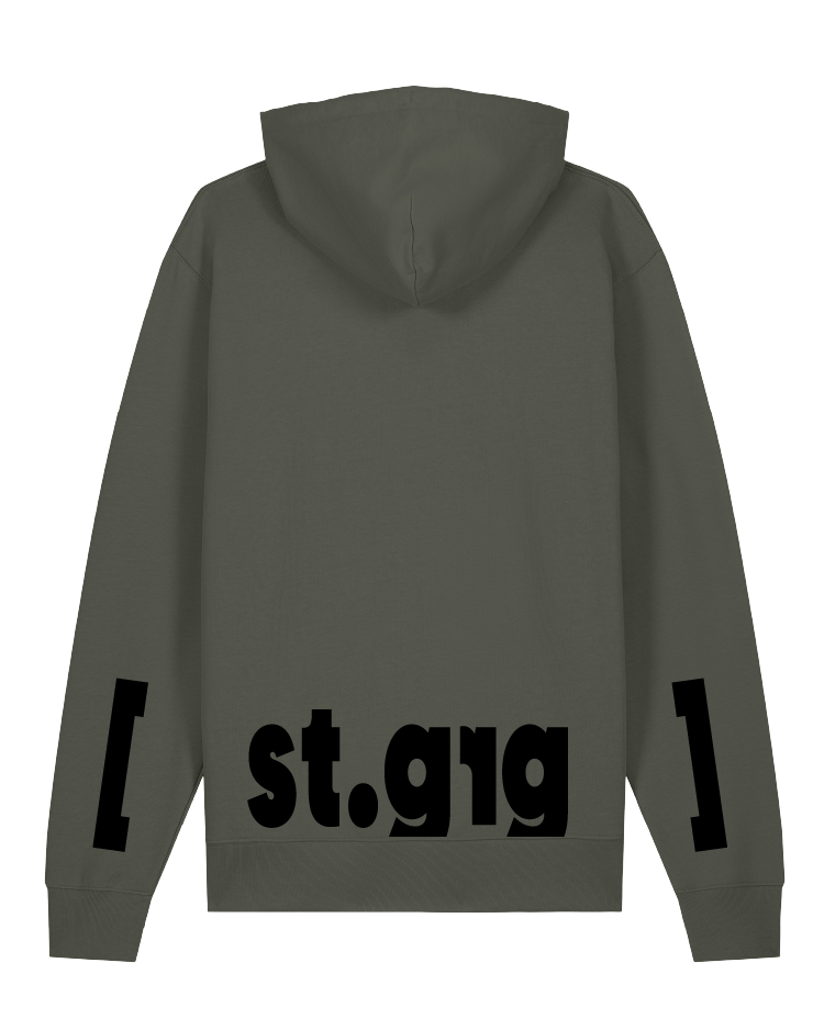 [st. georg] Unisex Hoodie Kids, Khaki