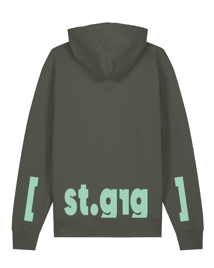 [st. georg] Unisex Hoodie Kids, Khaki