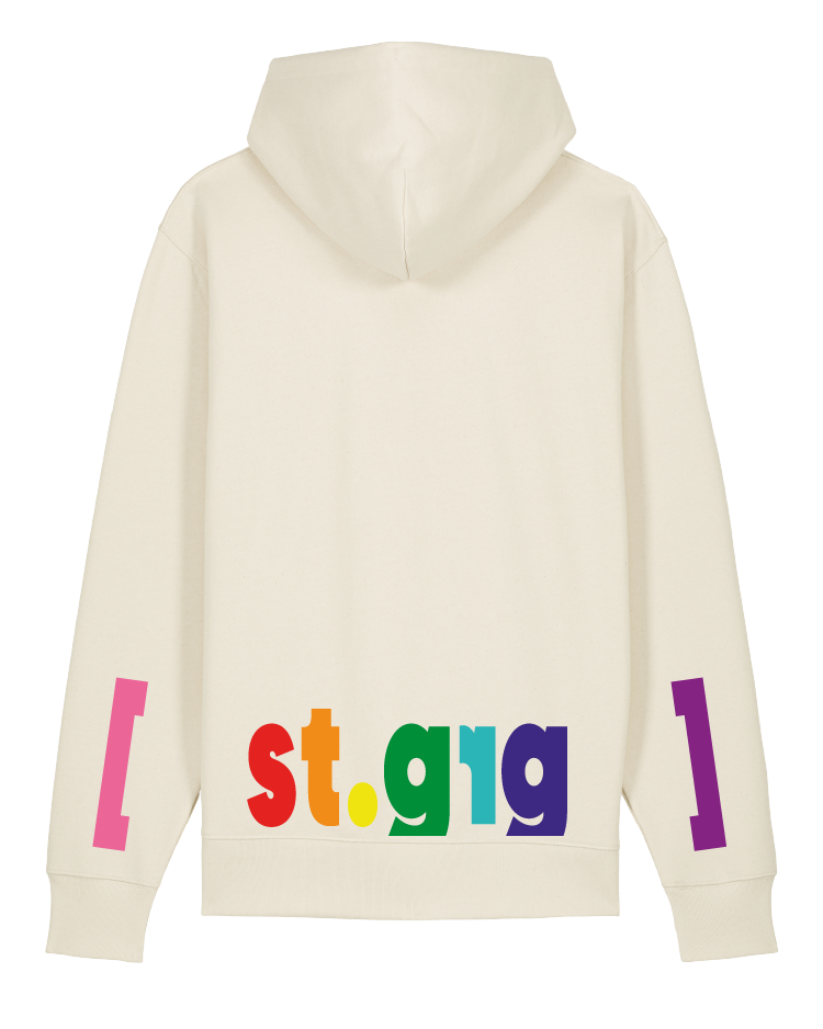 [st. georg] Unisex Hoodie Kids, Natural Raw